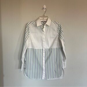 Hinson Wu Striped Button Down Size 6